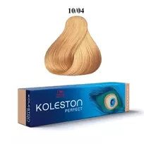 Wella Professionals, Koleston Perfect, Permanent Hair Dye, 10/04 Very Light Blond Natural Red, 60 ml