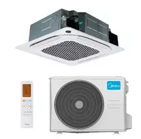 Split tipo kasetinis oro kondicionierius Midea Breezeless+ MCD1-48HRFNX-QRD0W(GA)+MOX630U-48HFN8-RRD0W(GA)
