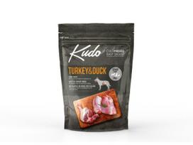 Kudo sausas maistas su kalakutiena ir antiena vyresniems šunims ir tiems kurie linkę priaugti svorio 3 kg
