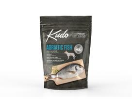 Kudo sausas pašaras su adrijos žuvimi vyresniems šunims ir tiems kurie linkę priaugti svorio 3 kg