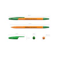 Tušinukas Erich Krause R-301 Orange, 0.7 mm, žalias