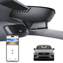 "Mangoal 4K Dash Cam", pritaikyta "Volvo S60 V60 2023 2024 B5 B6 T5 T8" (B modelis), integruota OEM išvaizda, UHD 2160P vaizdo įrašas, "WiFi" ir programėlė, įrašymas kilpa, lengva įdiegti, 64GB kortelė