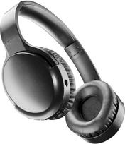 "Music Sound" - VIBRA - belaidės "Bluetooth" ausinės su aktyviu triukšmo slopinimu - slopina aplinkos triukšmą - reguliuojamas galvos dirželis - 35 valandų atkūrimo laikas - juodos spalvos