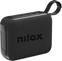 "Nilox" nešiojamasis ir kompaktiškas "Bluetooth" garsiakalbis, galingas "Bluetooth" garsiakalbis, 5 W, modernus ir sportiškas dizainas, baterija veikia iki 4,5 val.