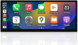 "Road Top CarPlay" ekranas, 12,3 colių automobilinis radijo stotelė "Audi Q3" 2013-2018 m., automobilinė radijo stotelė su siauru rėmeliu, skirta "CarPlay"/"Android Car"/"Mirrorlink"/navigacijai