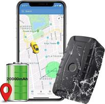 GPS sekimo įrenginys 20000 mAh magnetas Ilgalaikis budėjimo režimas GPS siųstuvas automobiliui, transporto parkui, sunkvežimiui, motociklui sekti, vandeniui atsparus tiesioginio sekimo lokatorius, keli aliarmo režimai be prenumeratos Nemokama programėlė /