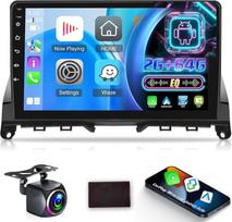 [2G + 64G] "Android" automobilinis radijas "Mercedes Benz C-Class W204 S204 2006-2011" su "Wireless Carplay" ir "Android Car", 9 colių HD jutiklinio ekrano automobilinis radijas su GPS/WiFi/Bluetooth/EQ/FM RDS