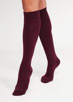Moteriški ilgi kojinės WG1 CLASSIC 2501 Giulia, spalva marsala, 36-40