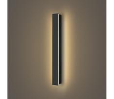 Brilagi - Lauko sieninis LED šviestuvas LINEAR LED/12W/230V 3000K IP65 juodas