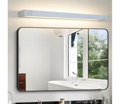 Brilagi-LED vonios veidrodis su apšvietimu AQUA LINE LED/24W/230V 90 cm IP44, matinis chromas