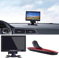 12 mm objektyvas CMOS galinio vaizdo kamera + 7 colių TFT LCD ekrano monitorius Stabdžių žibintas Automobilio stogo atbulinės eigos kamera Vito W447 109 111 114 BLUETEC LWB Box GDI Van Trečiasis MPV 2015 m.