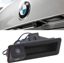Car Rear View Camera Compatible with BMW E60 E61 E70 E71 E72 E82 E88 E84 E90 E91 E92 E93 X1 X5, 170 Degree Wide Angle Car Night Vision Waterproof Reversing Camera Integrated in Case Handle