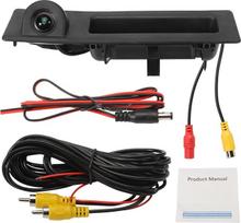 GNXfixt HD 1080P automobilio galinio vaizdo kamera, skirta F20 F21 F22 F23 F45 F46 F87 x1 F48 F30 F31 F34 F32 F36 F82 X3 F25 F10 F11 F07 F06 F12.1 fin70° platus kampas, naktinis matymas, IP68 atsparumas vandeniui