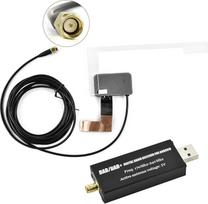 Hodozzy DAB/DAB+ skaitmeninis adapteris Nešiojamasis DAB+ radijo imtuvas, DAB/DAB+ USB 2.0 Dongle, skaitmeninio signalo radijo imtuvas universaliam "Android" automobiliniam radijui