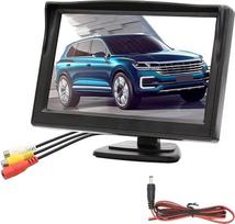 OBEST 5 colių LCD ekrano atbulinės eigos kamera, vandeniui atsparus IP68 atbulinės eigos kameros monitorius, atbulinės eigos kameros monitorius automobiliui, visureigiui, sunkvežimiui, kemperiui