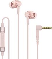 SoundMAGIC ES30C laidinės ausinės su mikrofonu, triukšmą izoliuojančios vidinės ausinės, ausinės su HiFi garsu, patogiai prigludusios, rožinės spalvos