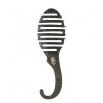 Wet Brush Retail Shower Detangler Black Glitter Plaukų šepetys šlapiems plaukams, 1vnt