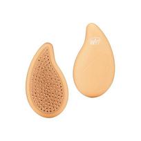 Wet Brush Go Green Palm Detangler Orange Kišeninis plaukų šepetyssu kokosų aliejumi, 1vnt