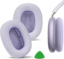 "Geekria Comfort" pakaitiniai tinkliniai ausų įdėklai, suderinami su "Apple AirPods MAX" (A2096), "AirPods MAX2" (A3184) ausinėmis, ausų įdėklais, remonto dalimis (violetinės spalvos)
