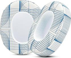 "WC Wicked Cushions" itin stori ausų įdėklai "Skullcandy Crusher/Evo/Hesh 3" ir kitoms ausinėms | Patikimumas ir storis, užtikrinantys didesnį komfortą ir triukšmo izoliaciją | Ivory Tide