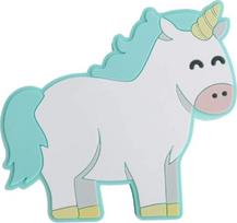 Mr.Wonderful* Bluetooth Speaker Unicorn Shape of the Brand Running Time of 3-4 Hours in White and Mint Green