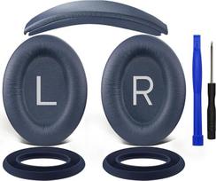SOULWIT Ear Pads + Headband + Silicone Ear Pads Protective Cover, Replacement Kit for Bose QuietComfort 45 (QC45)/QuietComfort SE (QC SE)/New Quiet Comfort Wireless Over-Ear Headphones