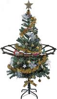 Well Home 23-teiliges Weihnachtszug-Set mit Lichtern und Geräuschen mit Einer Schiene von 274 cm