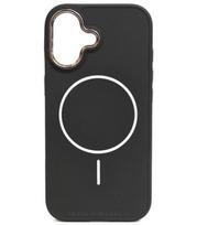 Juodas dėklas Apple iPhone 17 telefonui "Frame Mag Cover"