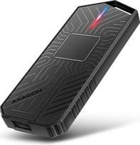 Axagon USB-C 10Gbps - M.2 NVMe and SATA SSD GAME M.2 box | EEM2-GAM