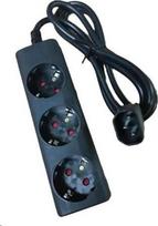 Eaton Output cable IEC-Schuko 10A C14 - 3x Schuko-Box | 1010081 | Sockets quantity 3