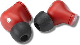 "Beats Fit Pro" ir "Studio Buds" vidutinio dydžio juodos spalvos putų ausinės