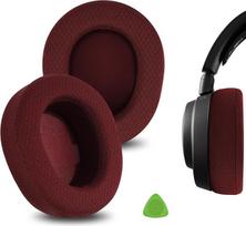 "Geekria Comfort" pakaitiniai tinkliniai ausų įdėklai "SteelSeries Arctis Nova Pro" belaidėms ausinėms Ausų įdėklai Ausų įdėklų remonto dalys Raudona