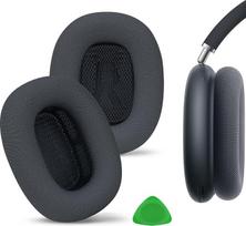 "Geekria Comfort" pakaitiniai tinkliniai ausų įdėklai, suderinami su "Apple AirPods MAX" (A3184) ausinių ausų įdėklais (juodi)