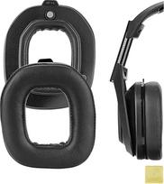 "Geekria QuickFit" pakaitinės ausinių pagalvėlės "Astro A50 Gen 4" ausinių pagalvėlės Ausinių pagalvėlės Ausinių pagalvėlės Ausinių kaušelių remonto dalys (juodos spalvos)