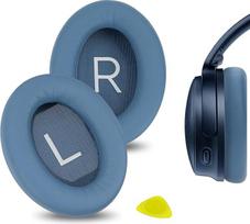 "Geekria QuickFit" pakaitiniai ausų įdėklai "Bose QuietComfort QC45, QC35, QC35 ii, QC25, QC15, QC2, AE2, AE2i, AE2w, "SoundTrue", "SoundLink AE 2", "SoundLink AE 2" ausų įdėklai, remonto dalys (Blue Dusk)
