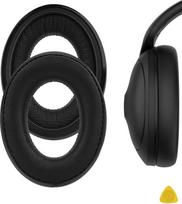 "Geekria QuickFit" pakaitiniai ausų įdėklai, suderinami su "Sennheiser HD 620S/400Pro/560S" ausinių remonto dalimis (juodos spalvos)