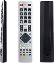"Sharp Aquos Smart TV" nuotolinio valdymo pulto pakeitimas (RMC0133, RMC0134) Universalus, tinka 4K UHD modeliams, nereikia konfigūruoti, yra "Netflix/F-Play" sparčiųjų klavišų mygtukai