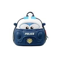Vaikiška kuprinė mašina, policija