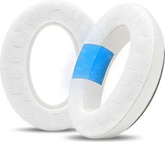 "WC Freeze V2 QC45" - vėsinančios gelinės ausų pagalvėlės, suderinamos su "Bose QuietComfort 45", "QuietComfort SE" ir "QC Wireless" (2023) | "Freeze V2" vėsinantis audinys, itin patogus | Balta