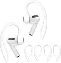 3 poros ausų kabliukų, suderinami su "AirPods 1", "AirPods", 2, "AirPods", 3, "AirPods Pro/Pro 2", silikoniniai, minkšti, neslystantys, sportiniai ausų kabliukai, daugialypiai, reguliuojami, apsaugantys nuo kritimo, apsauginiai