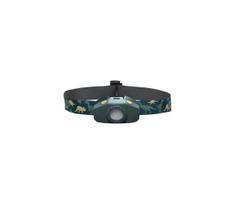 Ledlenser KIDLED2 DINO - reguliuojamas LED vaikiškas galvos žibintas LED/1xAAA IPX4 40 lm 20 h žalia