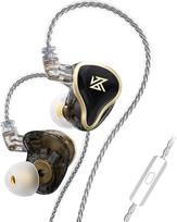 KZA COUSTICS KZ ZAS ausinės 16 vienetų hibridinės technologijos laidinės ausinės In-Ear monitoriaus ausinės HiFi In-Ear ausinės Aukštos kokybės garsas su sidabruotu kabeliu