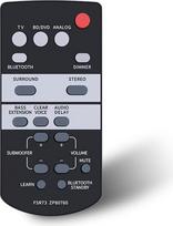Pakaitinis nuotolinio valdymo pultas "Yamaha" FSR73 YAS-105 TS-1050 SRT-700 AV imtuvui
