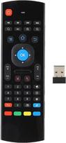 RCA 32 720P LED Smart TV nuotolinio valdymo pultas Juodas dvipusis oro pelės judesio aptikimas 2.4G belaidė klaviatūros pelė, skirta OMPuteriui