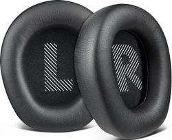 SOULWIT Professionell Ersatzpolster Ersatz Ohrpolster für JBL Quantum 100/100X/100P/100M2 (Q100/Q100X/Q100P/Q100M2), Quantum 350 (Q350) Kopfhörer, Polster mit weicher Proteinleder
