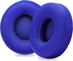 YOCOWOCO Replacement Ear Pads for Beats Solo 2 Wireless/Solo 3 Wireless On-Ear Headphones Earpads with PU Leather and Memory Foam - Navy Blue