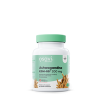 Ashwagandha KSM-66 Maisto papildas Ašvaganda KSM-66 ekstraktas 60 kapsulių
