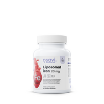 Liposomal Iron 20 mg Maisto papildas Liposominė geležis 60 kapsulių