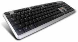Klaviatūra C-TECH KB-102 USB slim, sidabrinis