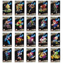 20 vnt. „Mario Kart 8 Mini NFC“ žaidimų kortelių, skirtų „NS Switch“